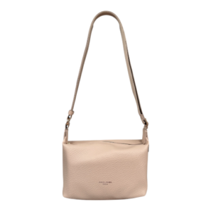 David Jones Zip Top Across Body Bag - Blush Pink