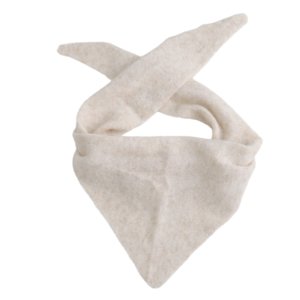Lua Mini Triangle Scarf - Cream