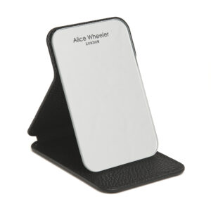 Alice Wheeler London Mini Folding Travel Mirror - Black