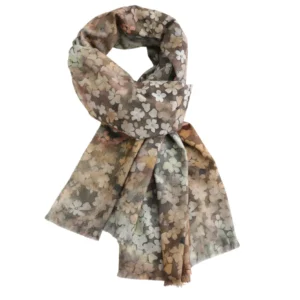 Lua Little Flowers Scarf - Mushroom