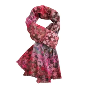 Lua Little Flowers Scarf - Pink