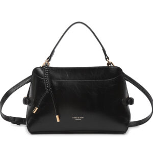 Long & Son Grab/Across Body Bag - Black