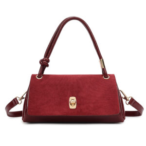 Long & Son Grab/Across Body Bag - Wine