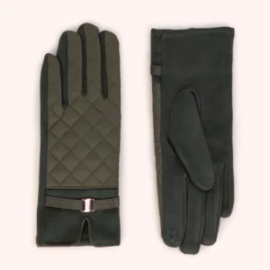Powder "Penelope" Gloves - Moss