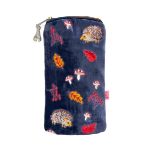 Lua "Hedgehog" Glasses Purse - Navy