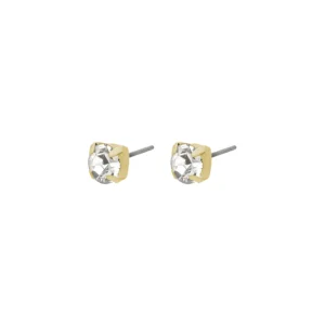 Pilgrim "ORIGINAL" Crystal Earstuds  - Gold