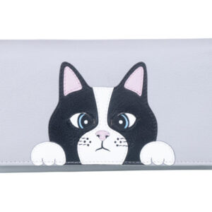 Mala "Vinny & Victor" Cat Matinee Purse - Grey