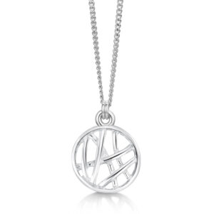 Sheila Fleet " Creel" Pendant - Silver